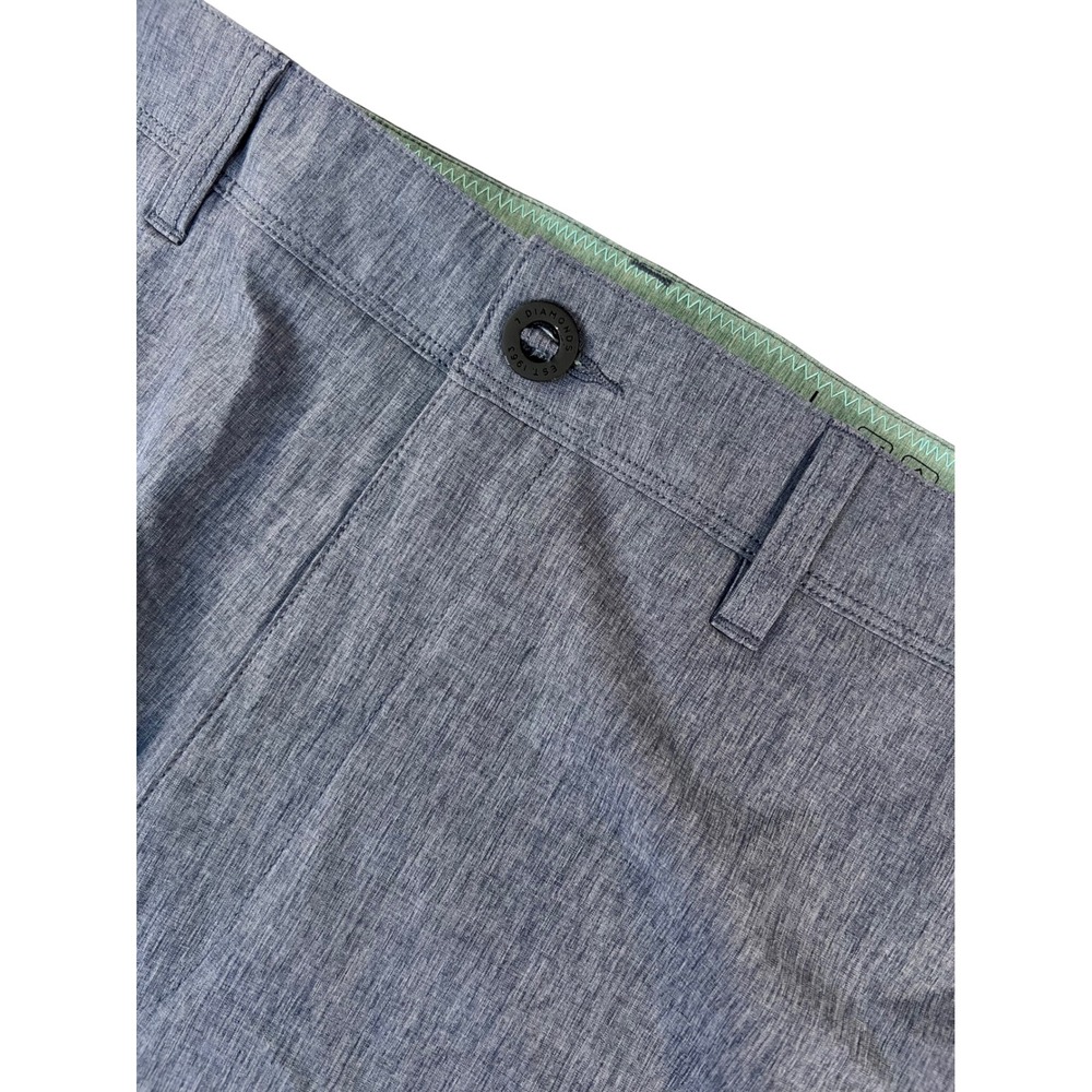 7 Diamonds Aeroplane‎ Performance Shorts Blue Mens Size 38  STS7-1167 Stretch